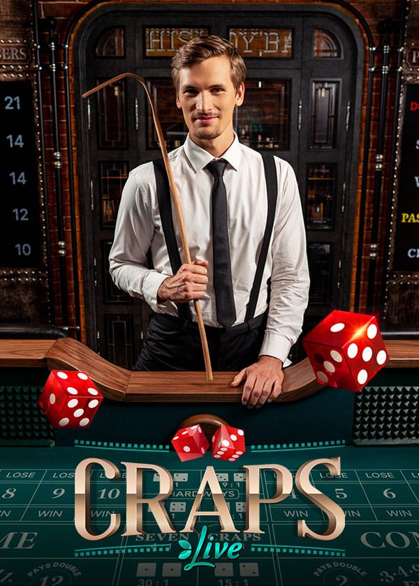 Craps Live, Evolution live dice & ball game: Classic casino dice game with live dealer