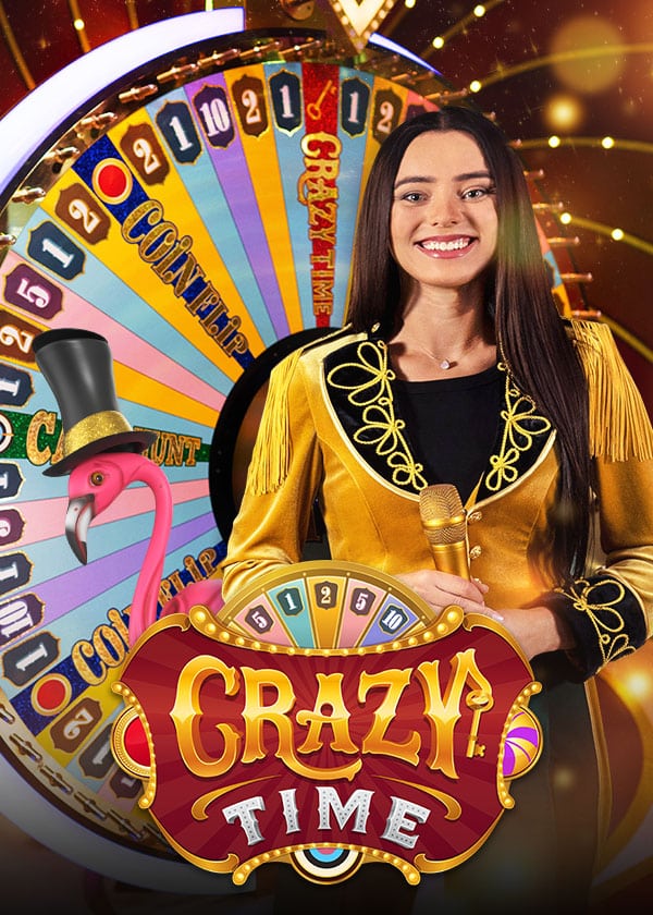 Crazy Time, Evolution live game show: The ultimate money wheel game with 4 exciting bonus rounds