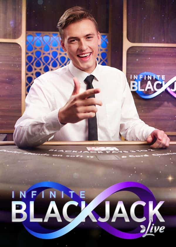 Infinite Blackjack, Evolution live blackjack: Unlimited seats with side bets