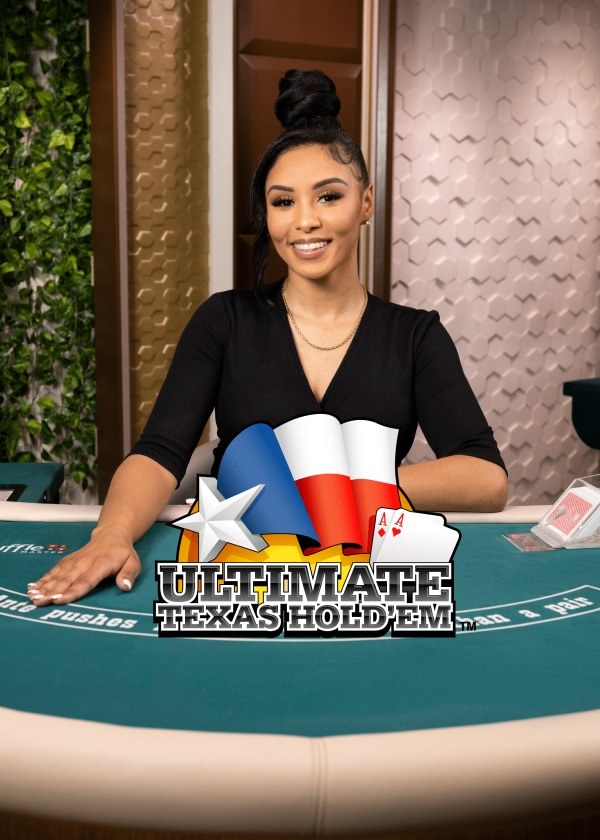 Ultimate Texas Hold'em, Evolution live poker: Compete against dealer with trips bonus